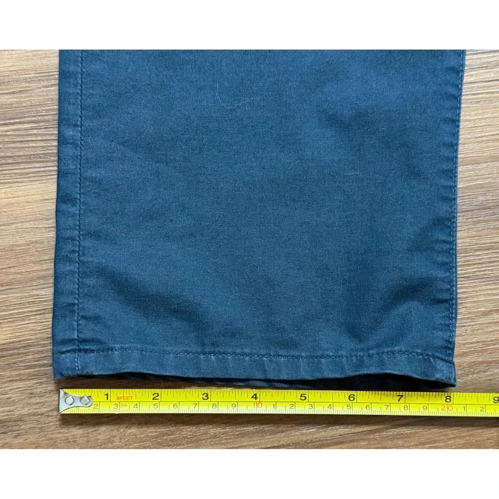 AG Adriano Goldschmied Everett Slim Straight Chino Pants Blue Teal Sz 38x34